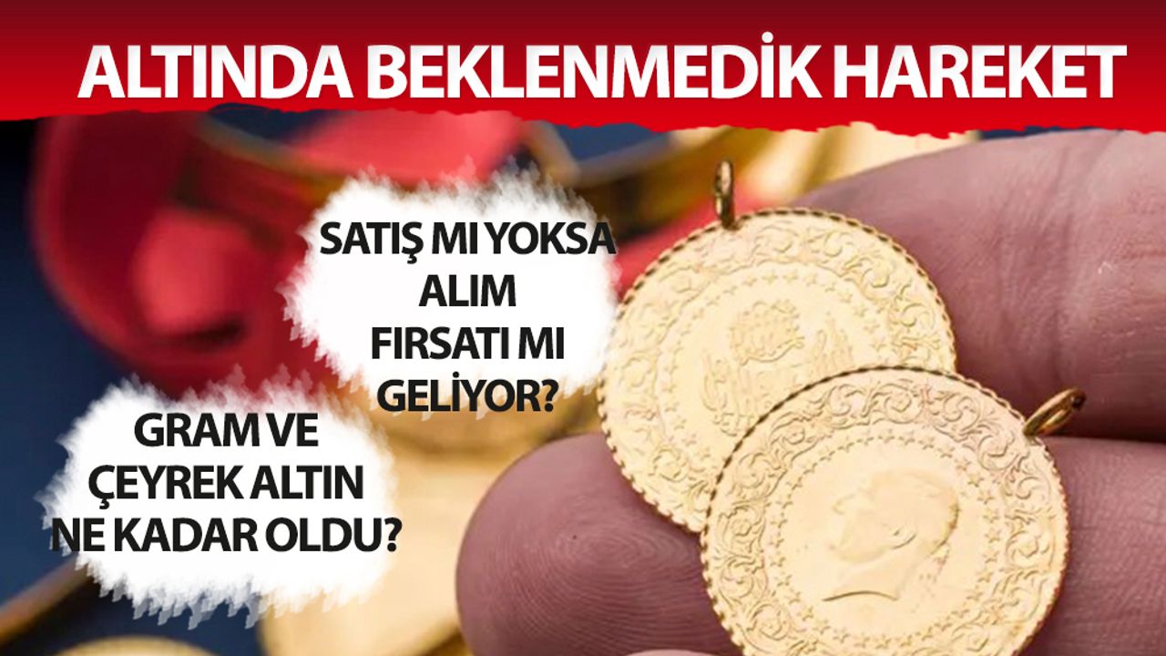 Düşüş sürerken gözler Fed’de! Altın fiyatlarında yeni dalga başlıyor