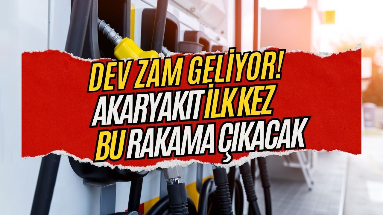 Arabası Olanlar Yandı: Akaryakıt Rekor Zam Sonrası İlk Kez Bu Fiyata Çıkacak