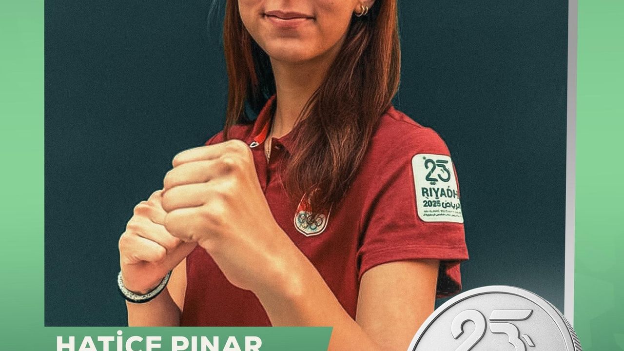 Milli taekwondocu Hatice Pınar Yiğitalp, İslami Dayanışma Oyunları’nda gümüş madalya kazandı