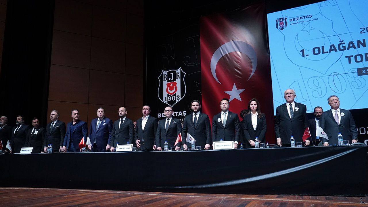Beşiktaş’ta genel kurul toplantısı başladı