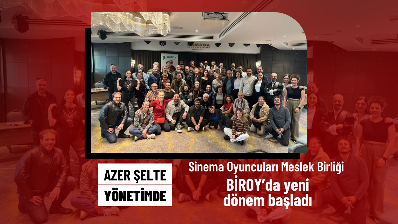 Ünlü oyuncular bir araya geldi: BİROY’da yeni dönem başladı