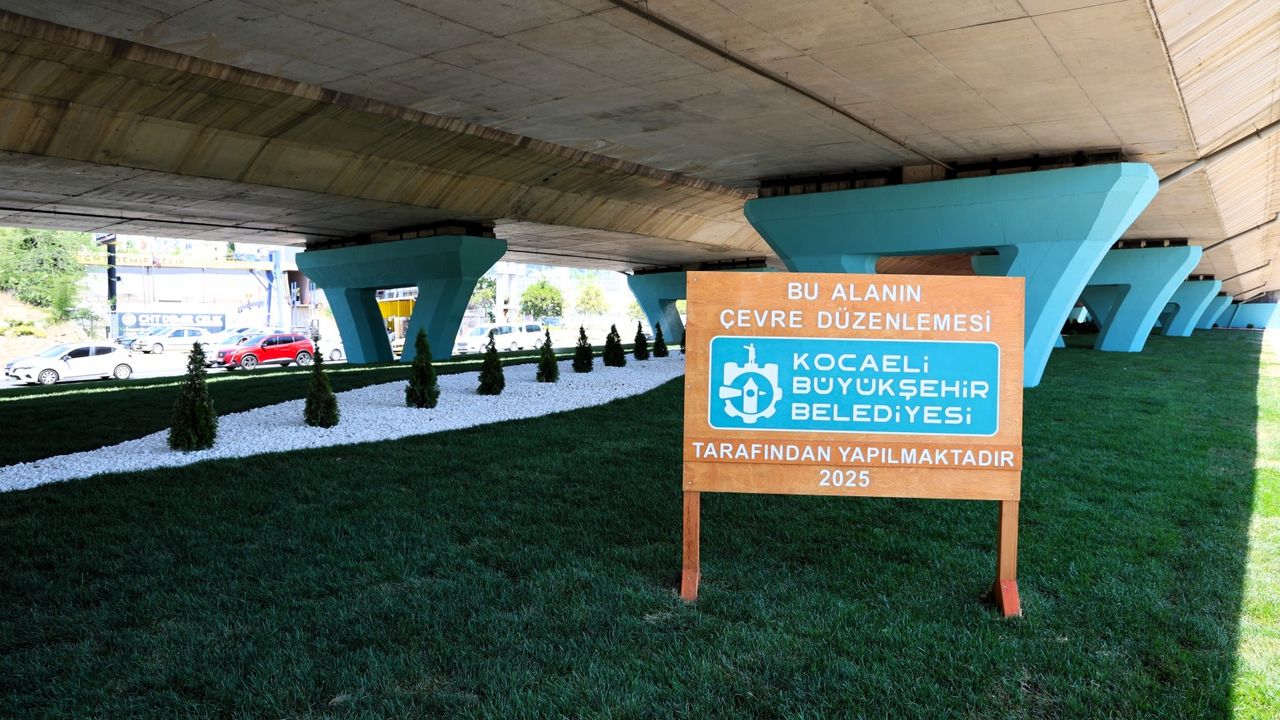 Büyükşehir’den Gebze’ye Yeşil Dokunuş: 8.700 m² Alan Yenilendi