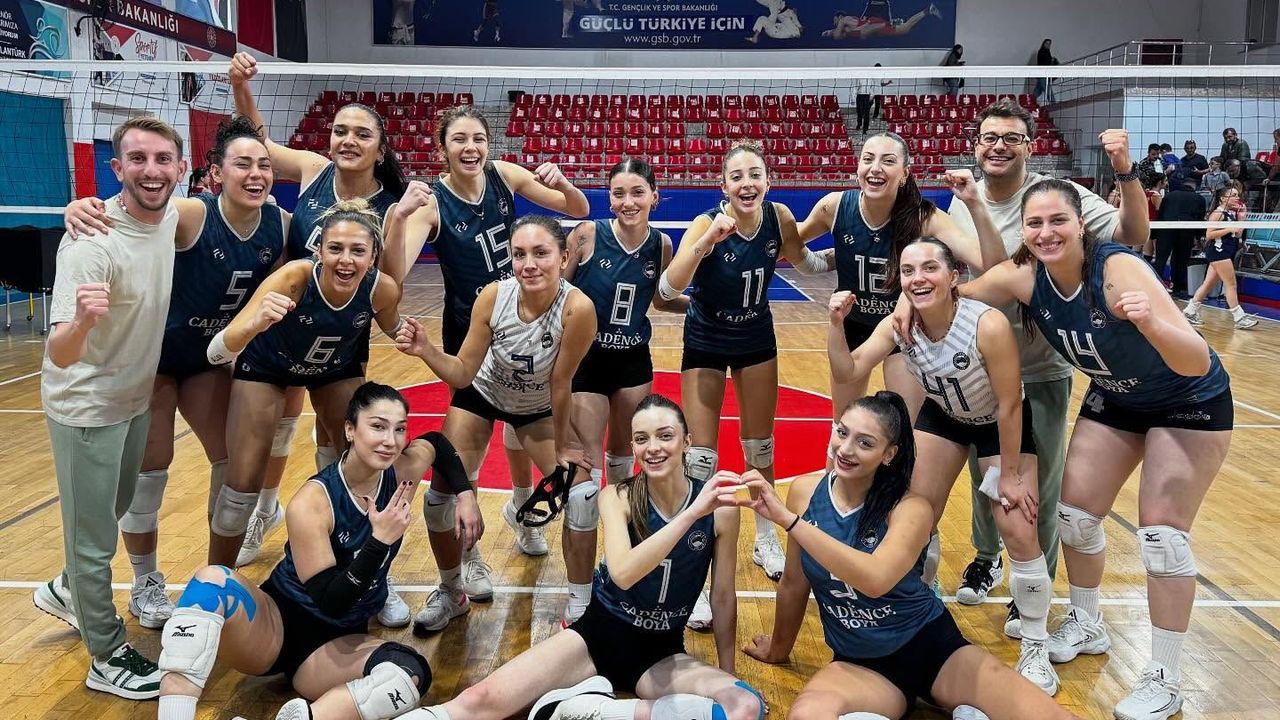 Cadence Boya Gölcük Düzce’de Zorlanmadı: 3-0'lık Net Galibiyet