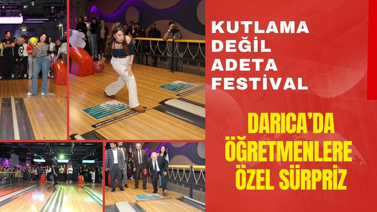 Müfredat dışı bir gün! Darıca’da 24 Kasım Öğretmenler Günü Sürprizlerle Kutlandı