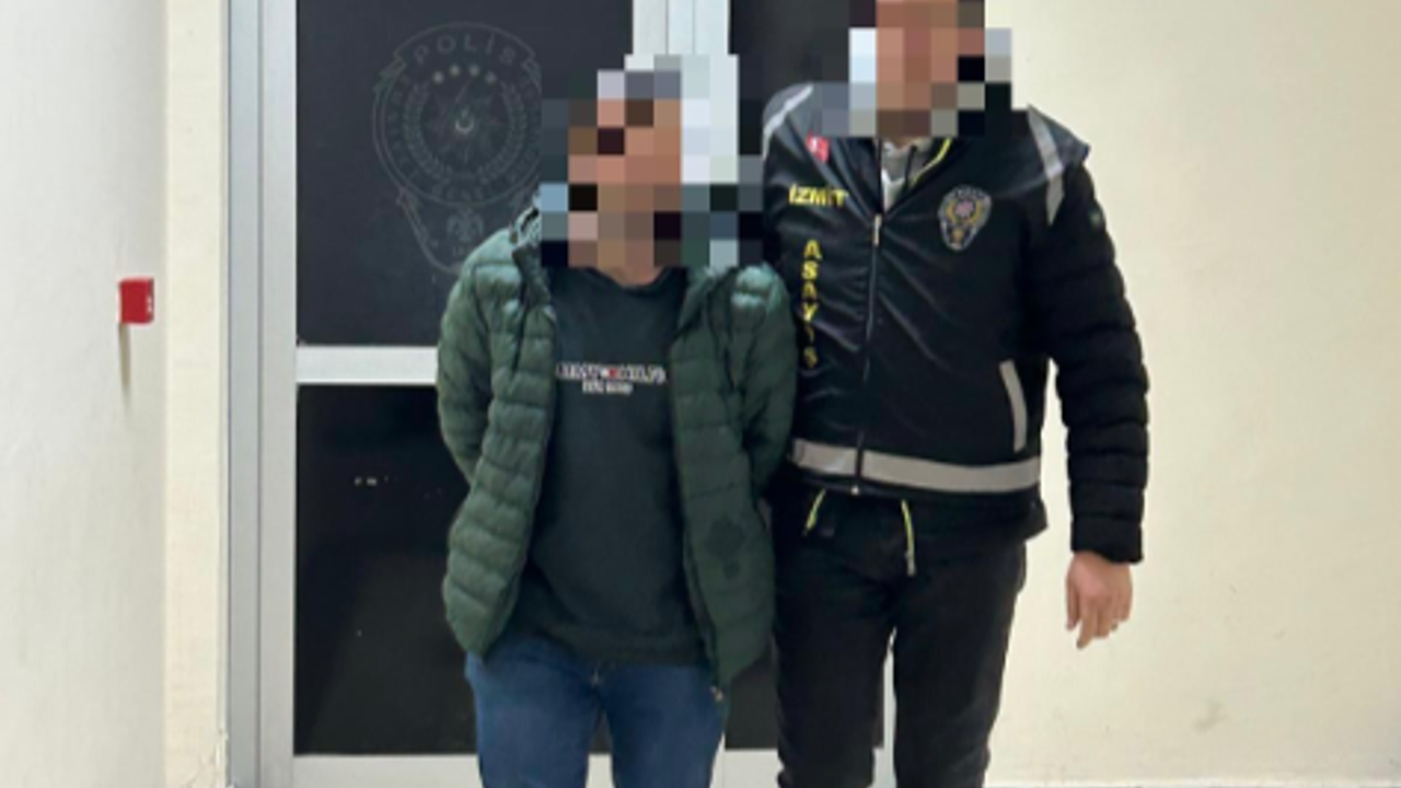Kocaeli’de hakkında 4 yıl 8 ay hapis kararı olan şahıs yakalandı