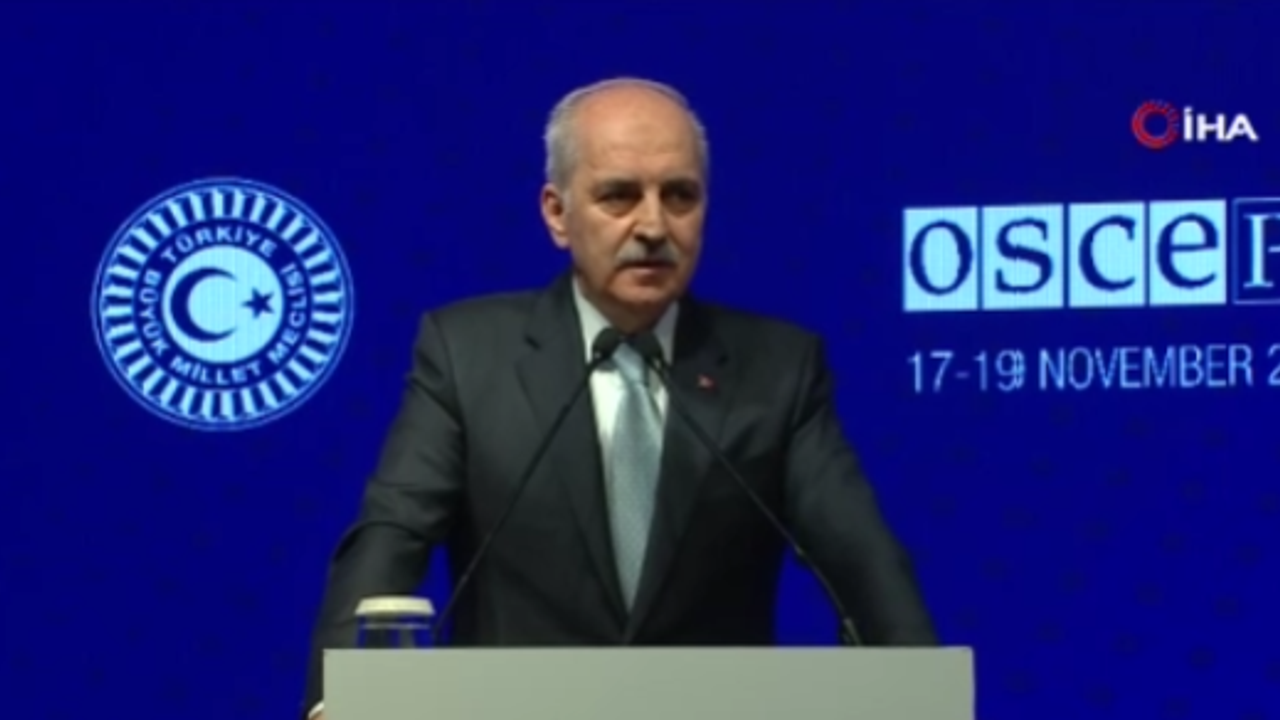 TBMM Başkanı Numan Kurtulmuş: “Gazze soykırımını unutmayın, iki devletli çözüm olmadan çatışmalar sona ermeyecek”