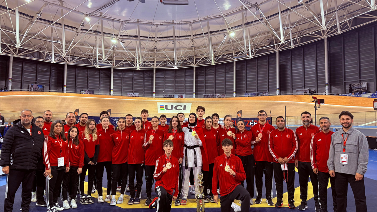 Türk Genç Taekwondocular Avrupa’da Parladı: 7 Madalya ile Döndüler