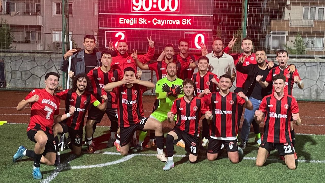 Ereğlispor’dan liderlik darbesi: Çayırovaspor’a ilk yenilgi, koltuk geri alındı!