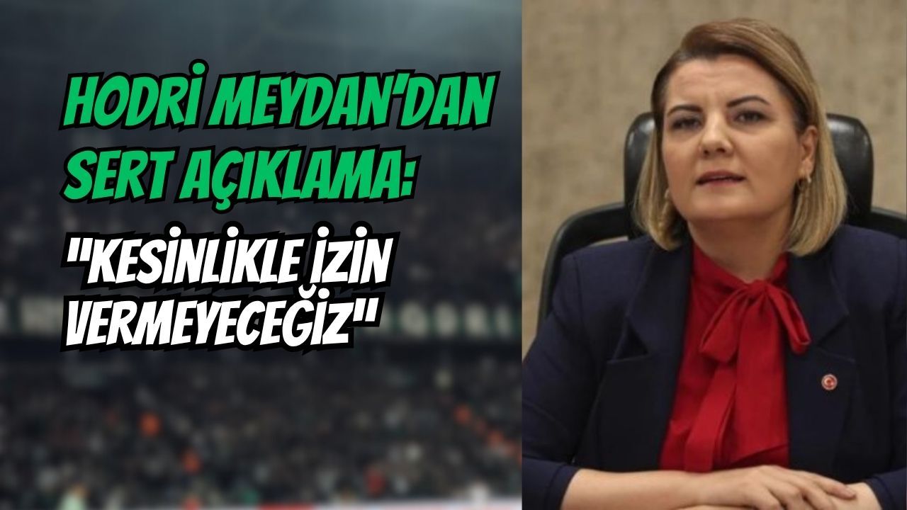 Hodri Meydan’dan sert açıklama: “Kesinlikle izin vermeyeceğiz”