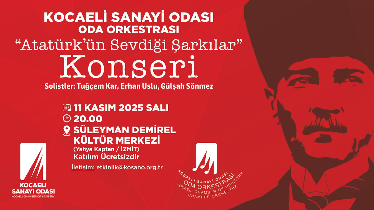 KSO’dan Anlamlı Etkinlik: “Atatürk’ün Sevdiği Şarkılar” Konseri