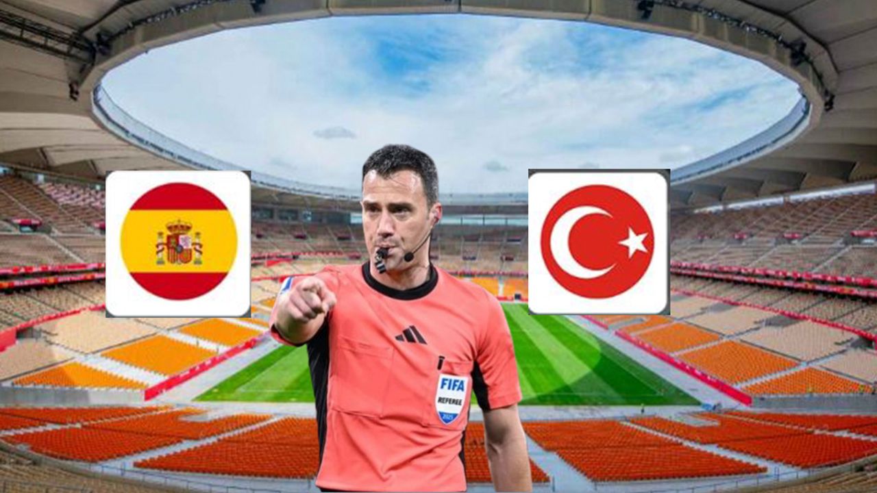 Skor kadar hakem de konuşulacak! Türkiye - İspanya maçı ne zaman, saat kaçta?