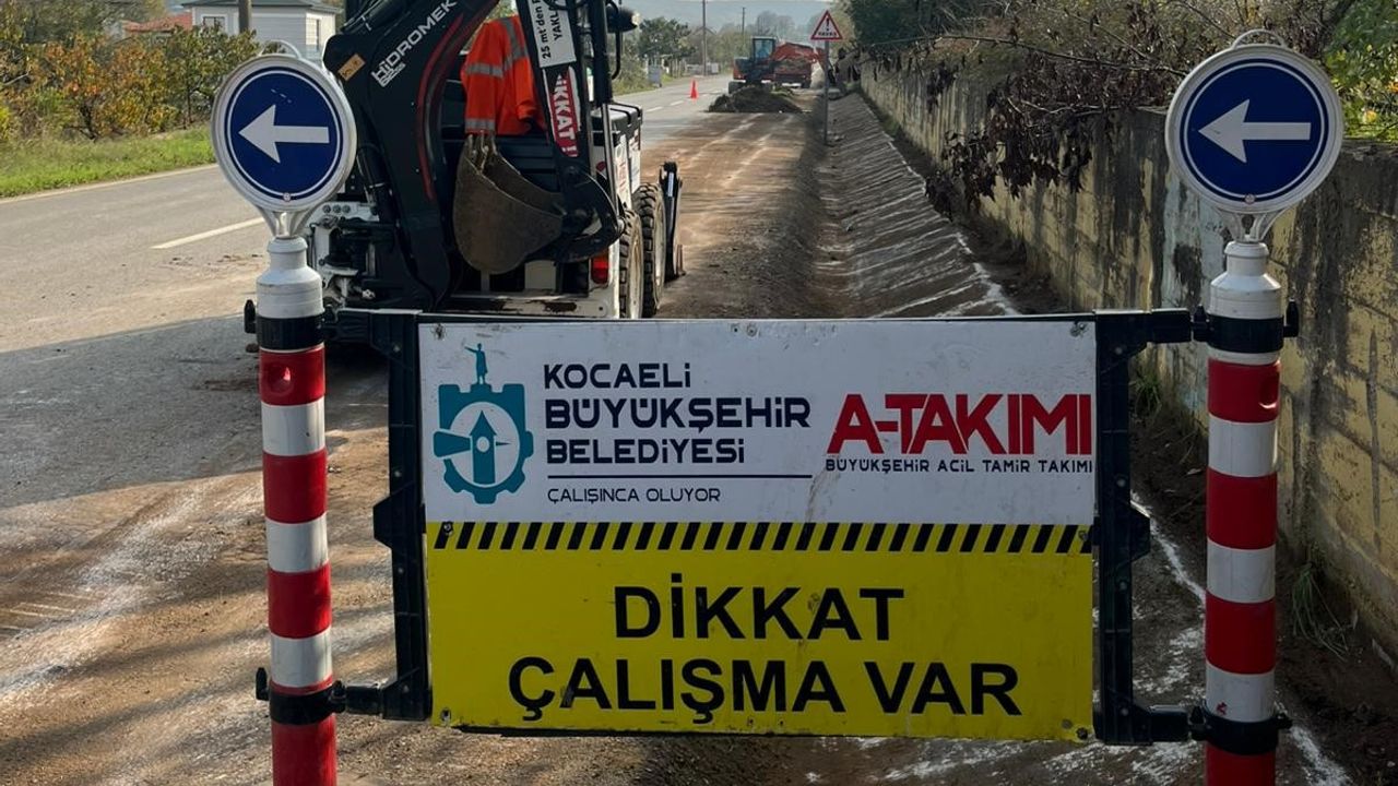 Kandıra’da dikkat çeken çalışma: Su baskınları ve kazalara karşı hamle
