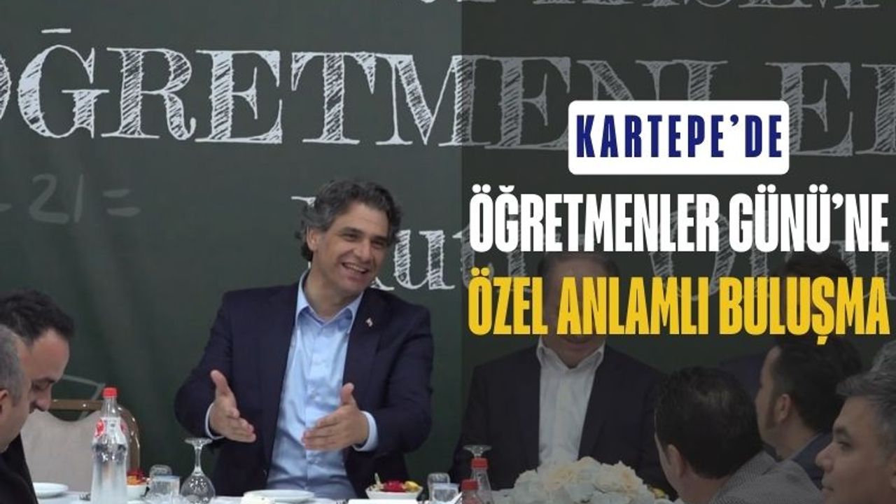 Kartepe’de Öğretmenler Günü’ne özel anlamlı buluşma
