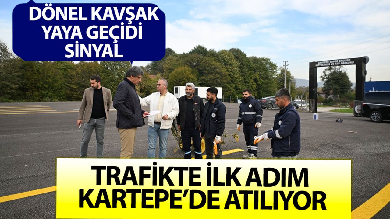 Trafikte ilk adım Kartepe’de atılıyor! Çocuklar için hazırlandı ama herkesi ilgilendiriyor