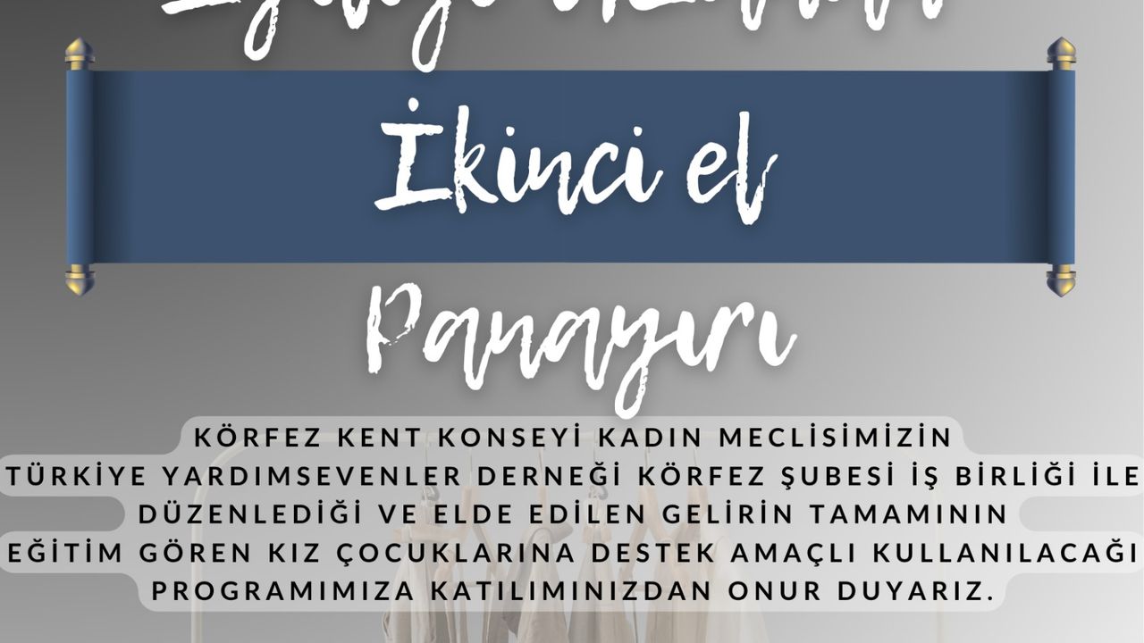Körfez’de kız çocuklarının eğitimi için anlamlı panayır