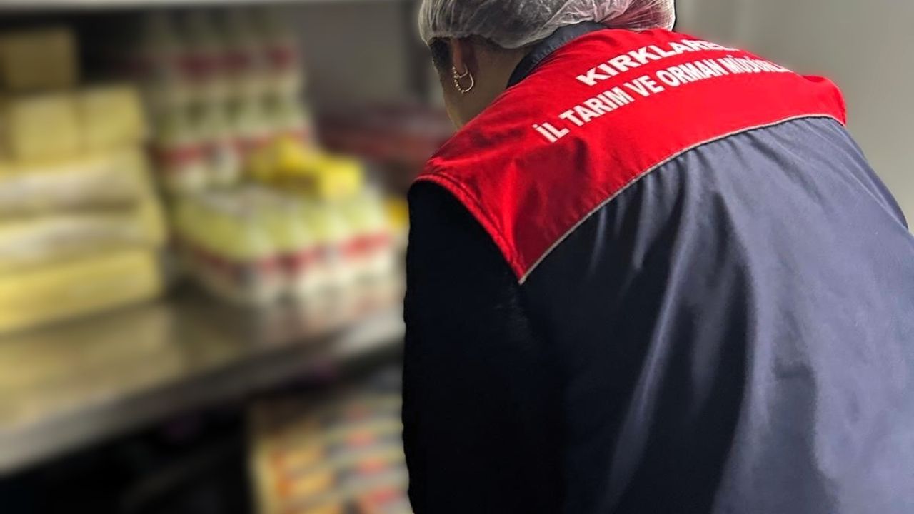 Kırklareli’nde denetim alarmı: Kaşar ve sucuklar raflardan toplatıldı