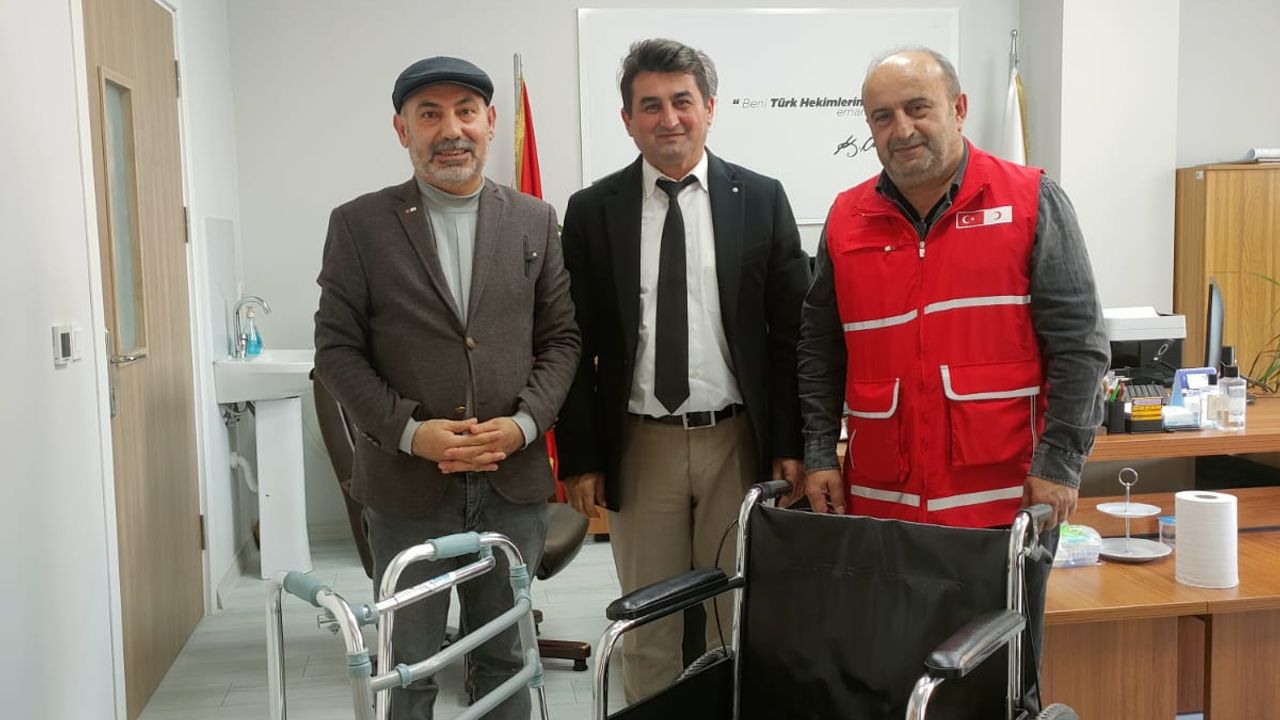 Kızılay’dan Sağlık Müdürlüğüne Anlamlı Destek