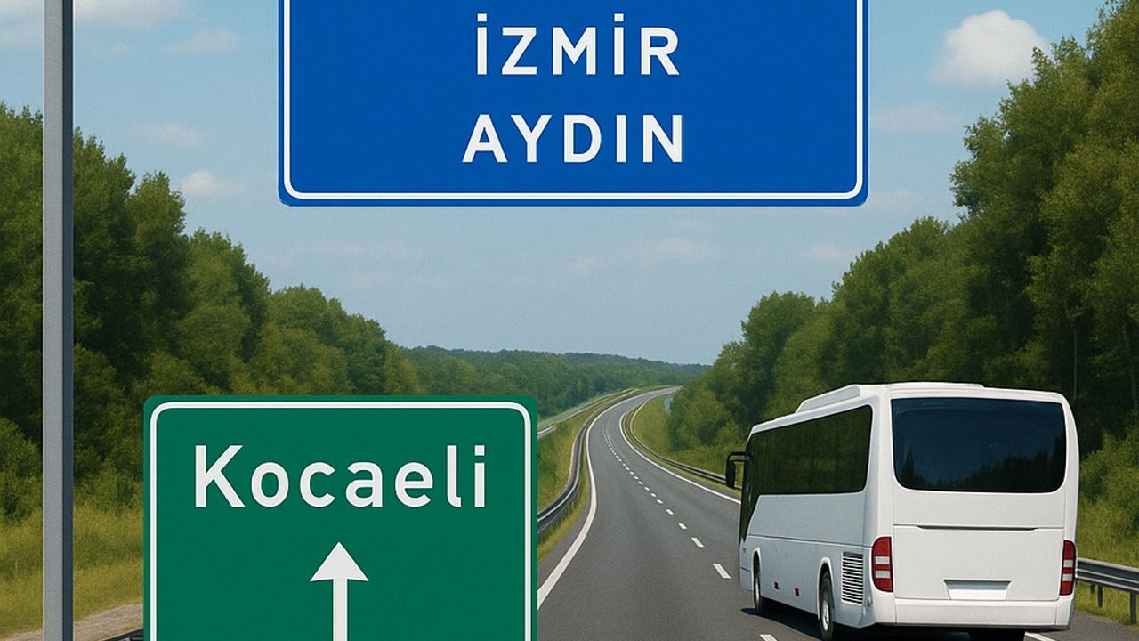 Kocaeli Aydın Arası Kaç Kilometre?