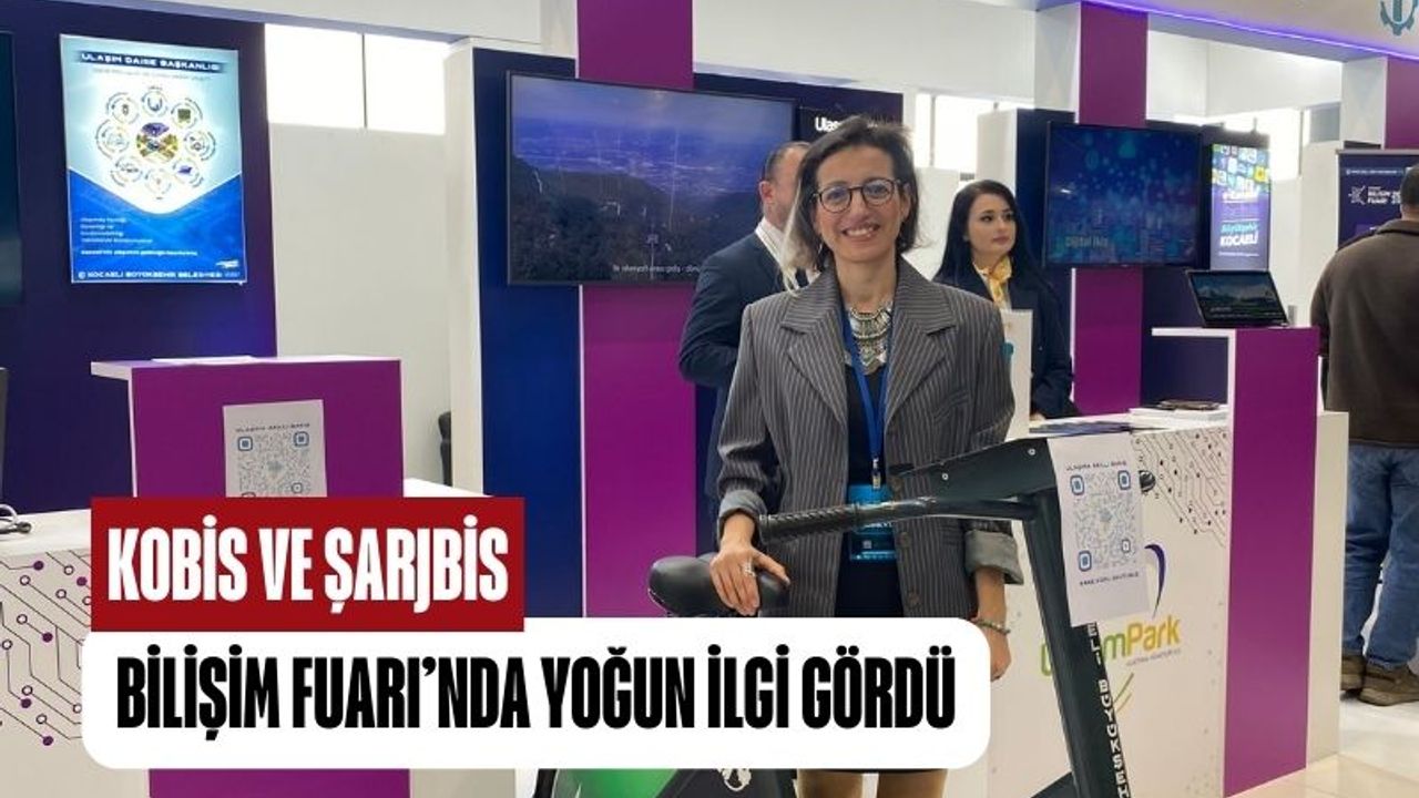 KOBİS ve ŞARJBİS Bilişim Fuarı’nda Yoğun İlgi Gördü