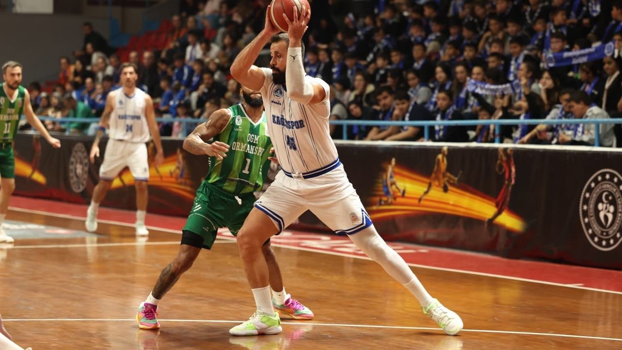 Kocaeli BŞB Kağıtspor, Ormanspor’a Evinde Mağlup: 67-74