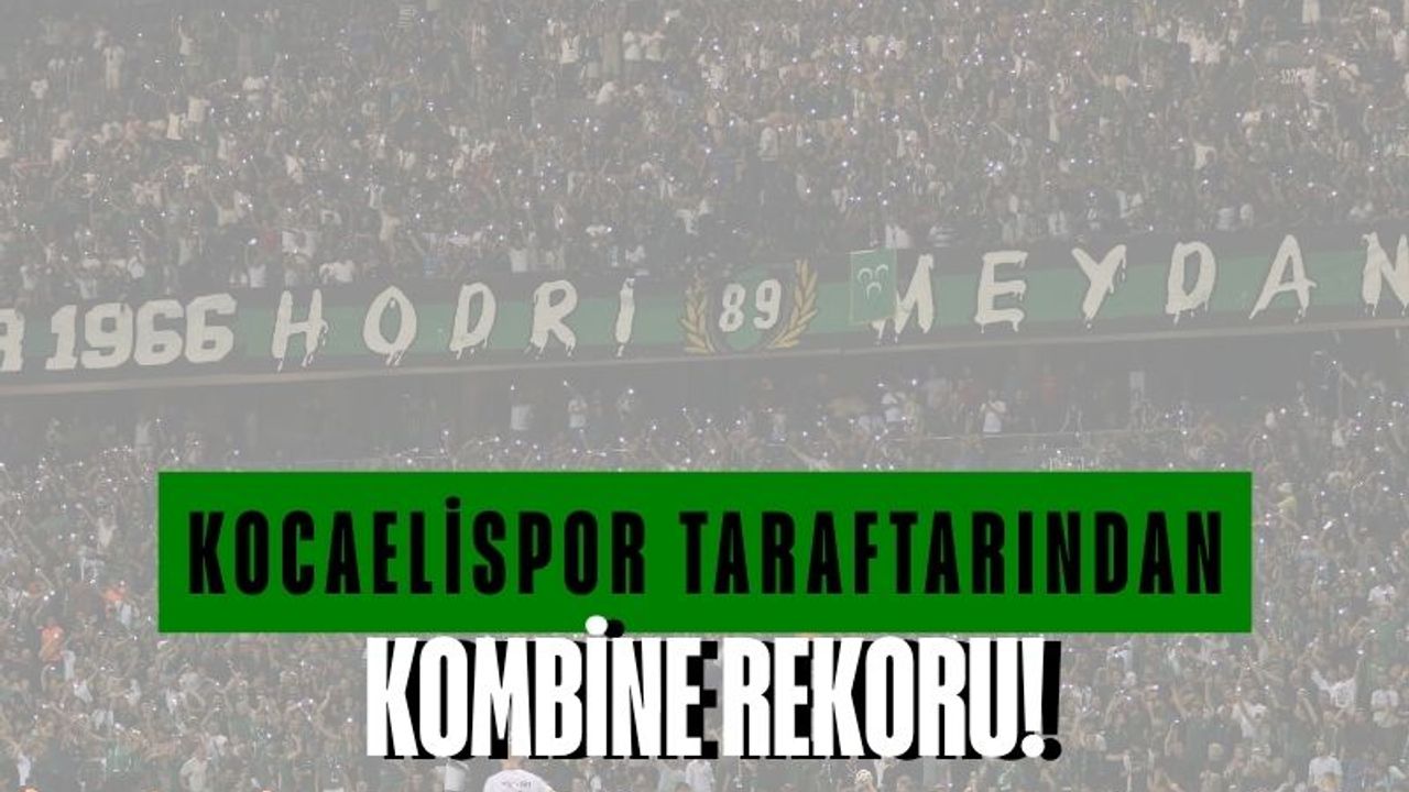 Kocaelispor’da kombine rekoru