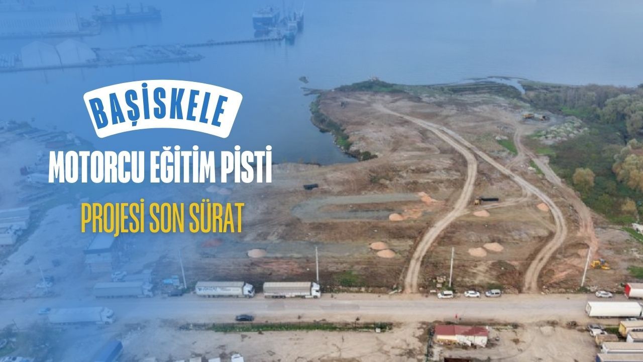 Başiskele motorcu eğitim pisti projesi son sürat