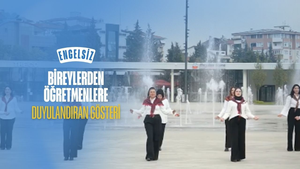 Engelsiz Bireylerin Öğretmenlerinden Duygulandıran Gösteri