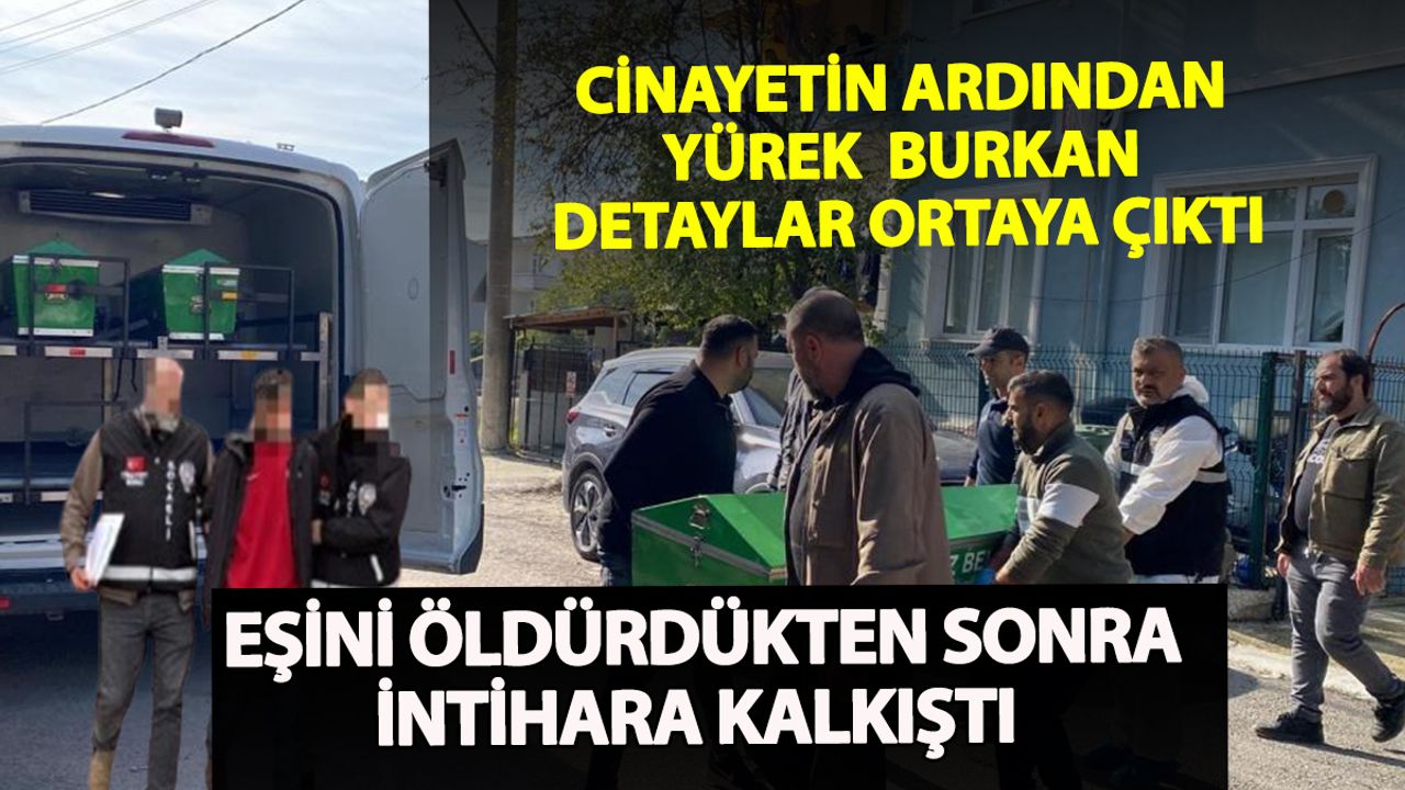 Eşini öldürdü ardından kendini bıçakladı! Körfez’deki cinayet sonrası yürek burkan detaylar