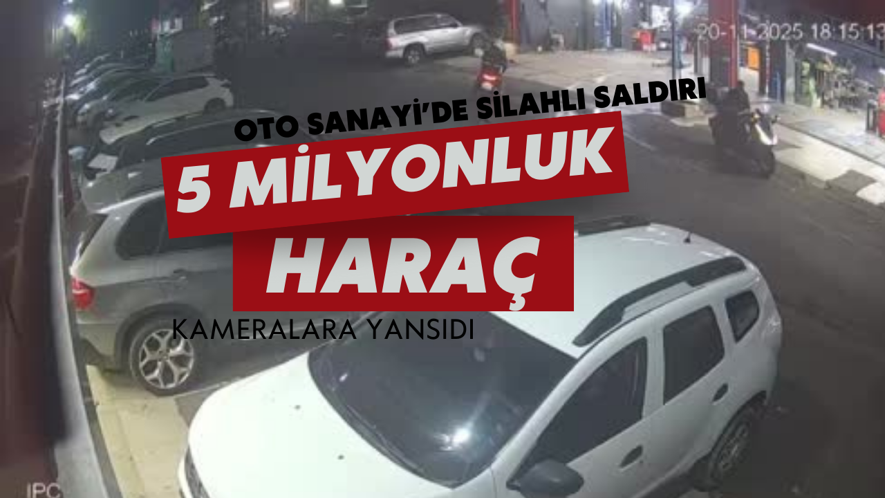 Oto Sanayi’de silahlı saldırı: 5 milyonluk haraç iddiası