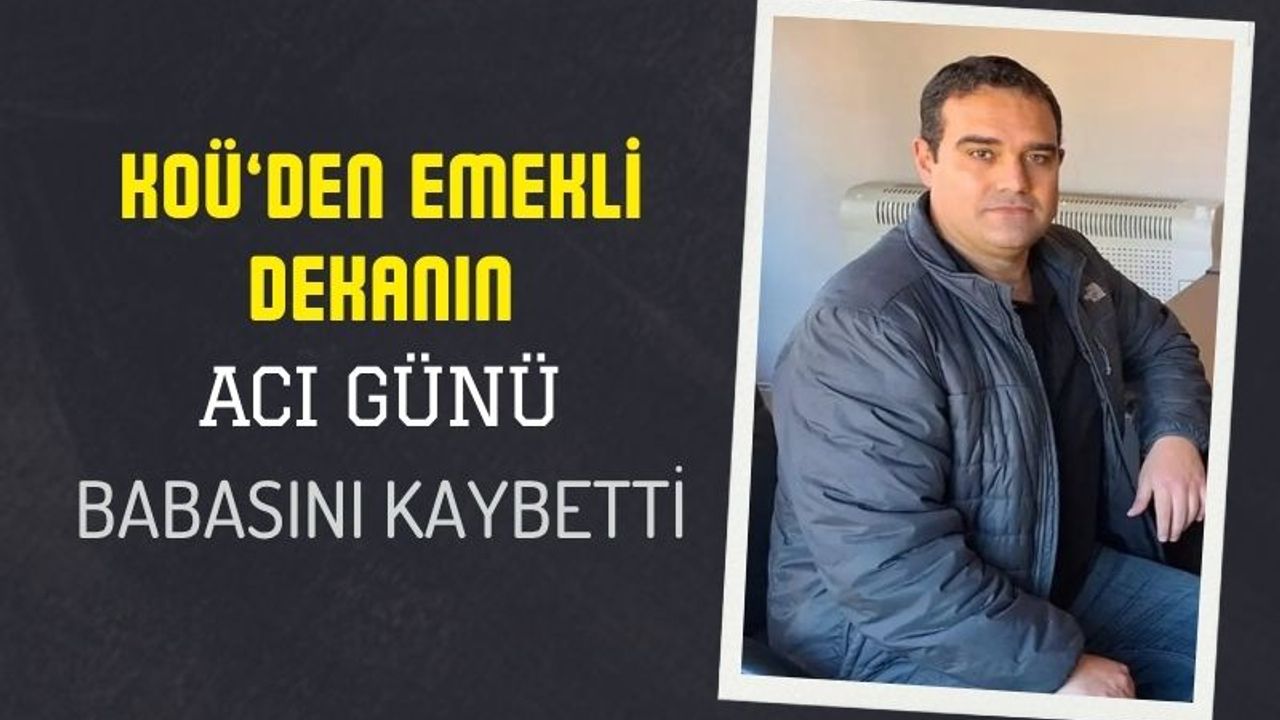 Emekli dekan Emre Özel’in acı günü