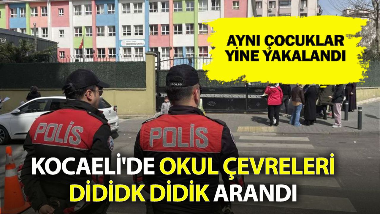 Kocaeli'de ilk ders ziliyle denetimler başladı! Dilendirilen çocukların ailelerine ceza yağdı