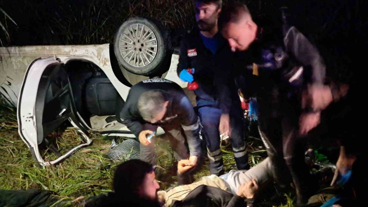 Hatay’da Film Gibi Takip: Kaçak Göçmenleri Taşıyan Araç Asi Nehri’ne Uçtu