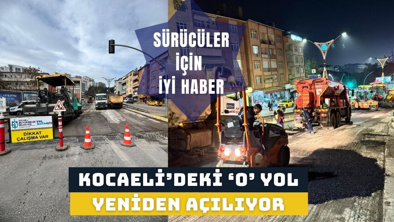 Kocaeli’de trafiği rahatlatacak adım: O rampada yüksek tutuşlu asfalt dönemi başlıyor