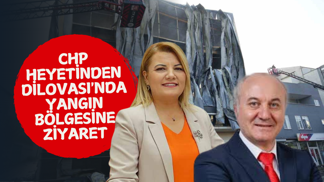 CHP Heyetinden Dilovası'nda Yangın Bölgesine Ziyaret