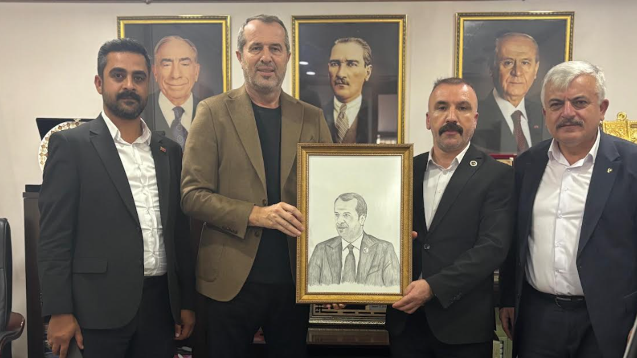MHP Dilovası İlçe Başkanı Yusuf Turhan, Saffet Sancaklı ve Tuncay Batı’yı Ağırladı
