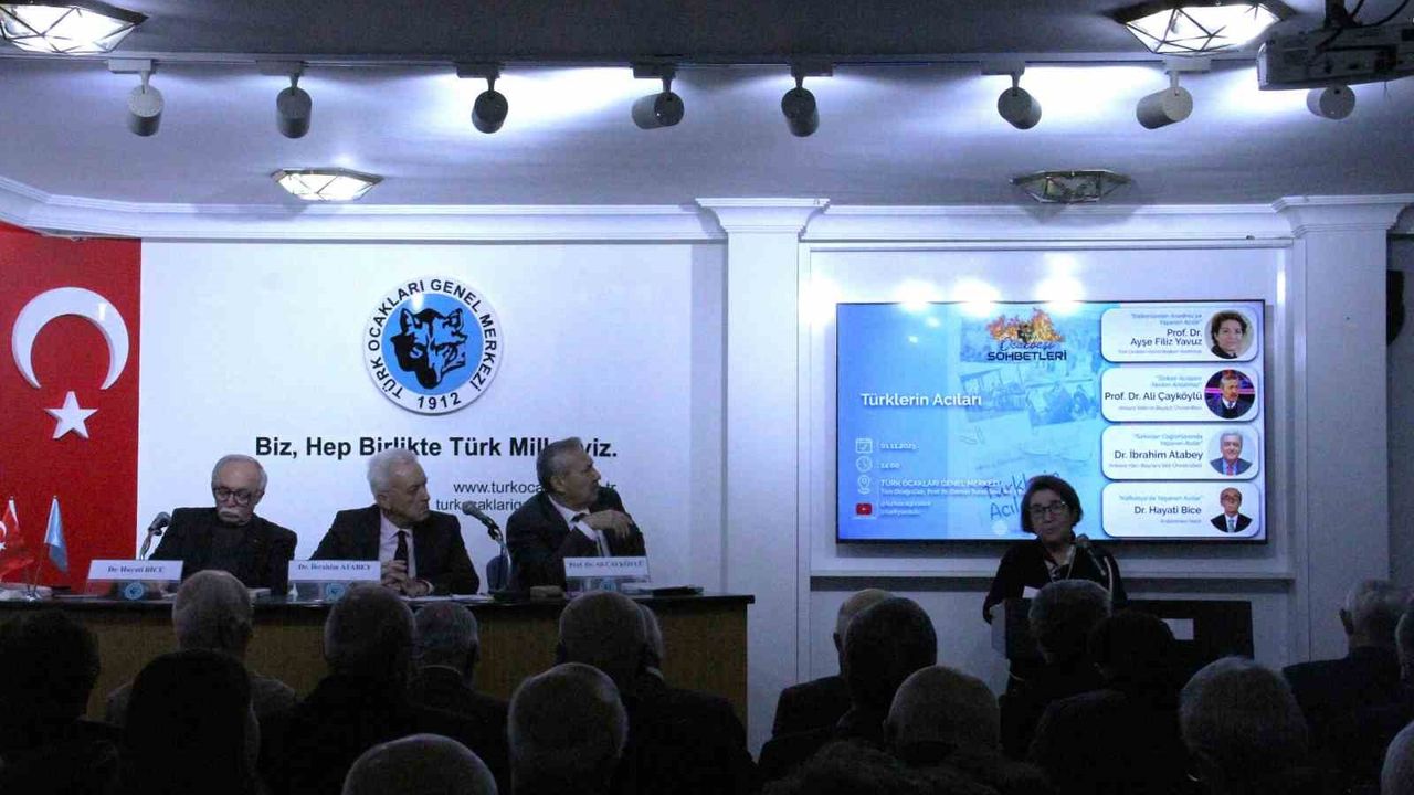 “Türklerin Acıları” Panelle Kamuoyuna Tanıtıldı