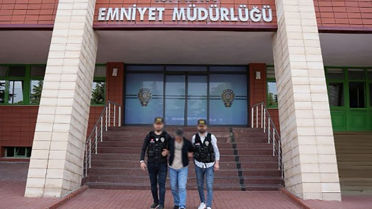 Isparta’da 8 yıl hapis cezası bulunan firari yakalandı