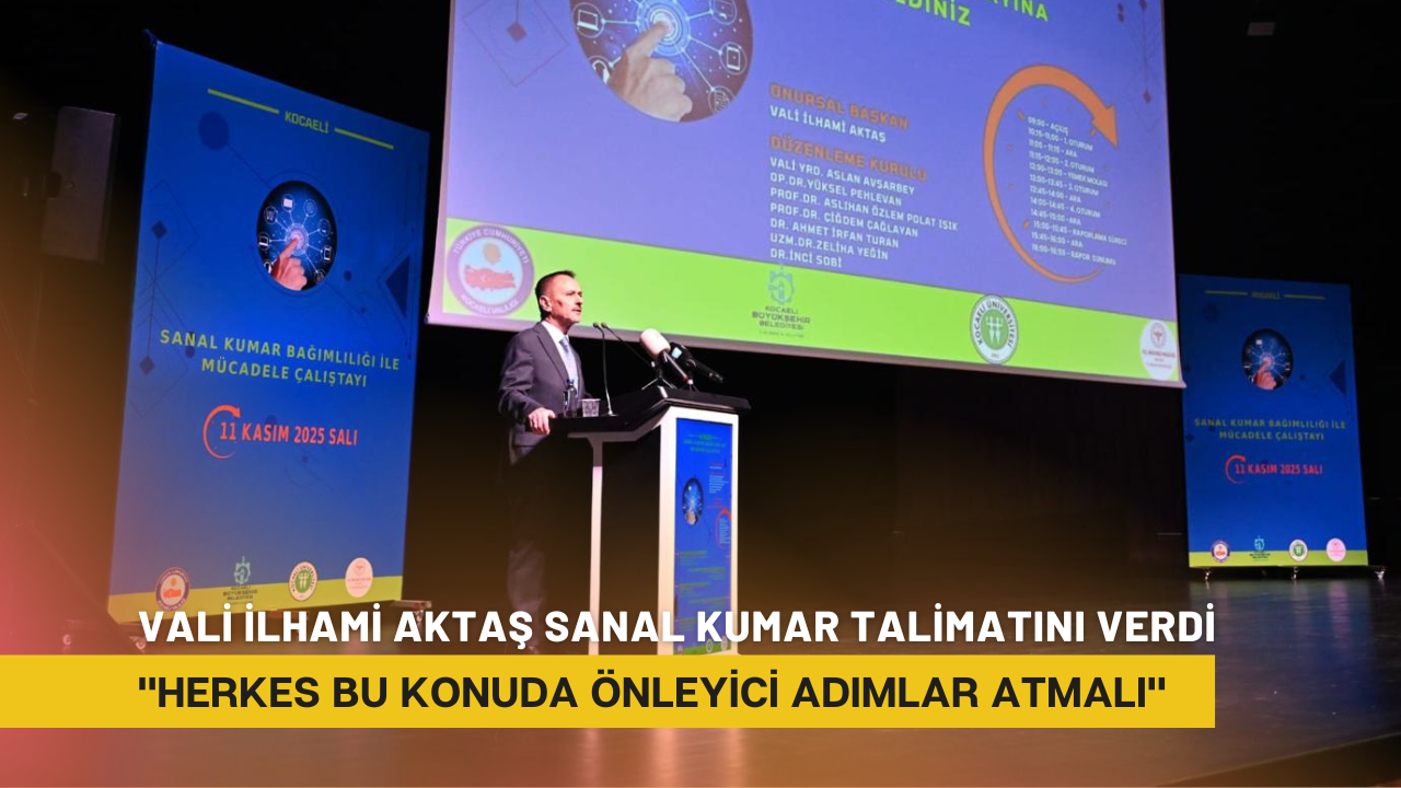 Vali İlhami Aktaş sanal kumar talimatını verdi: Herkes bu konuda önleyici adımlar atmalı