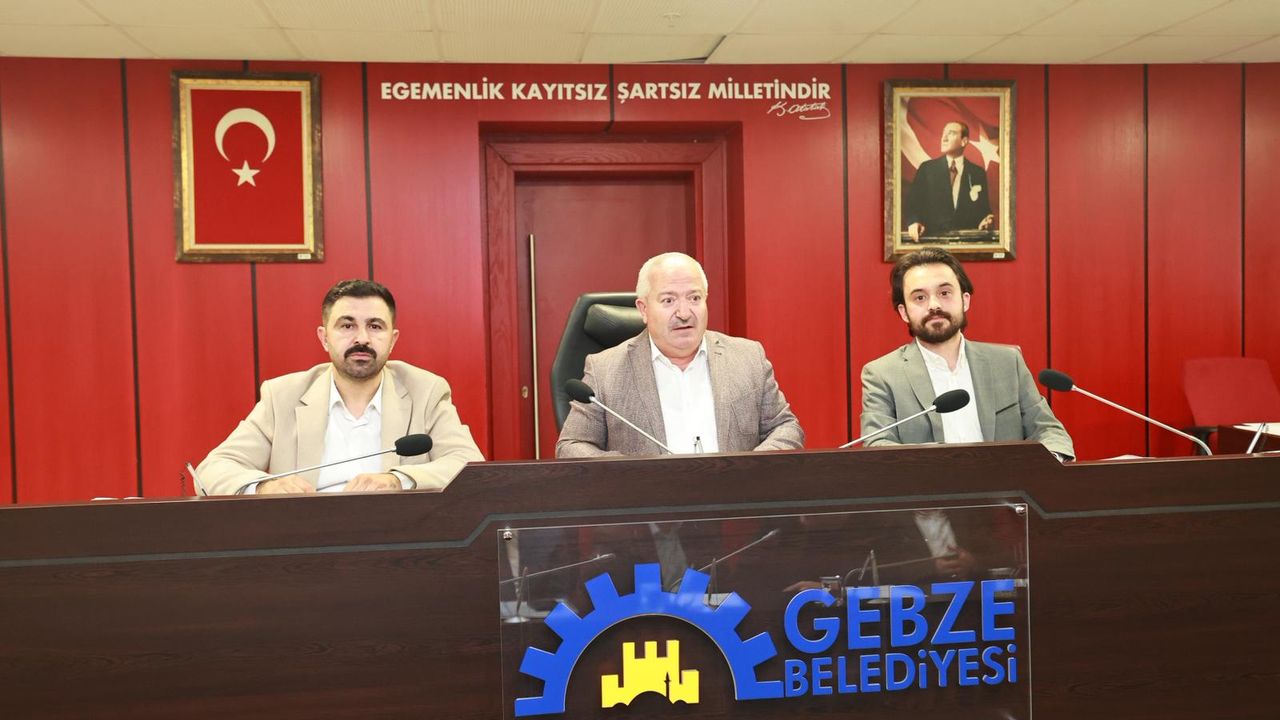 Gebze Belediyesi Kasım Ayı Meclis Toplantısı Yapıldı