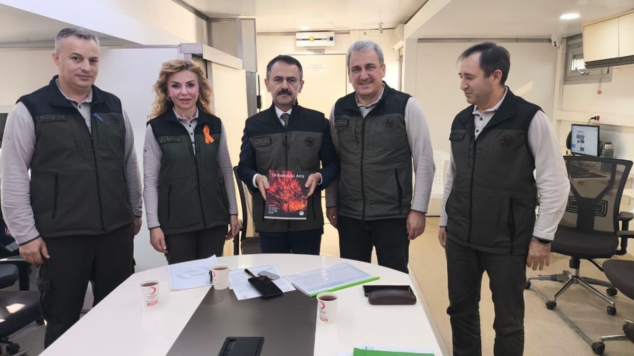 Sakarya Orman Bölge Müdürü Metin Topçu’dan Vali Aktaş’a Ziyaret