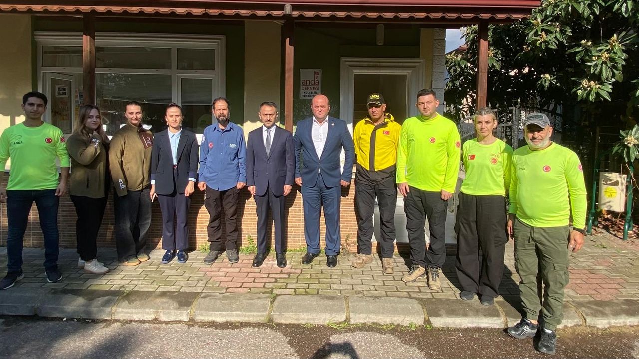 Vali Aktaş’tan ANDA Arama Kurtarma Derneği’ne Ziyaret