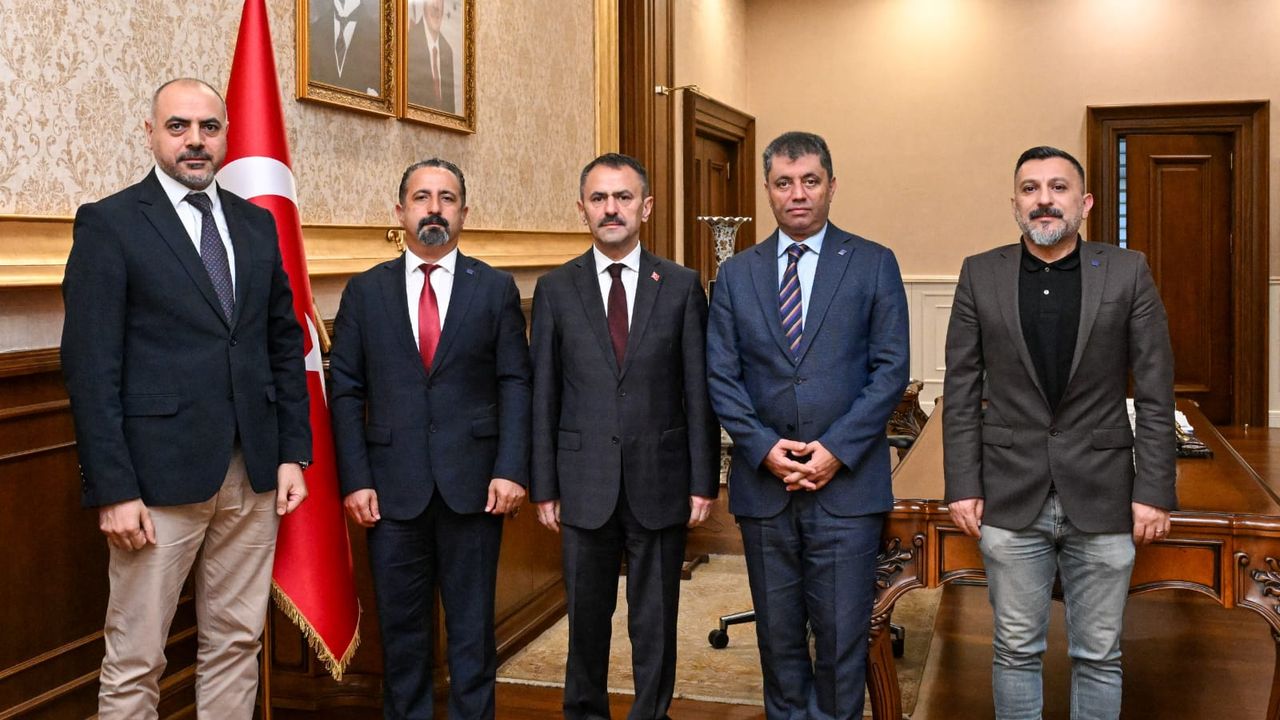 MMO Kocaeli Şube Başkanı Mehmet Ali Elma’dan Vali Aktaş’a Ziyaret