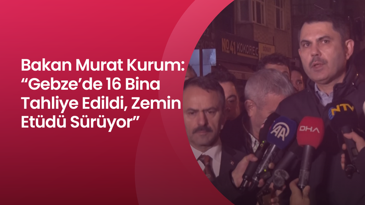 Bakan Murat Kurum: “Vatandaş mağdur edilmeyecek”