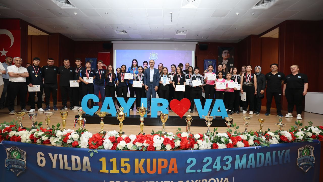 Çayırovalı Sporcular 2025’te 354 Madalya Kazandı