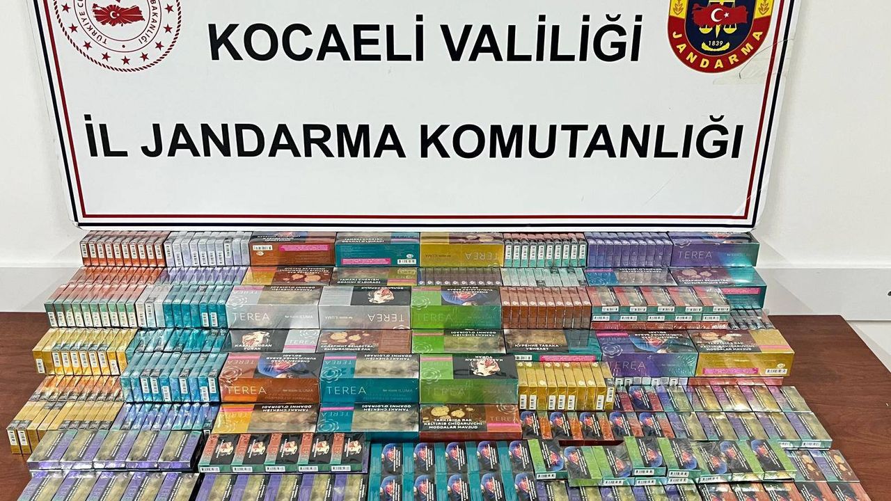 Kocaeli’de Kaçakçılık Operasyonu: 1,2 Milyon TL Değerinde Ürün Ele Geçirildi