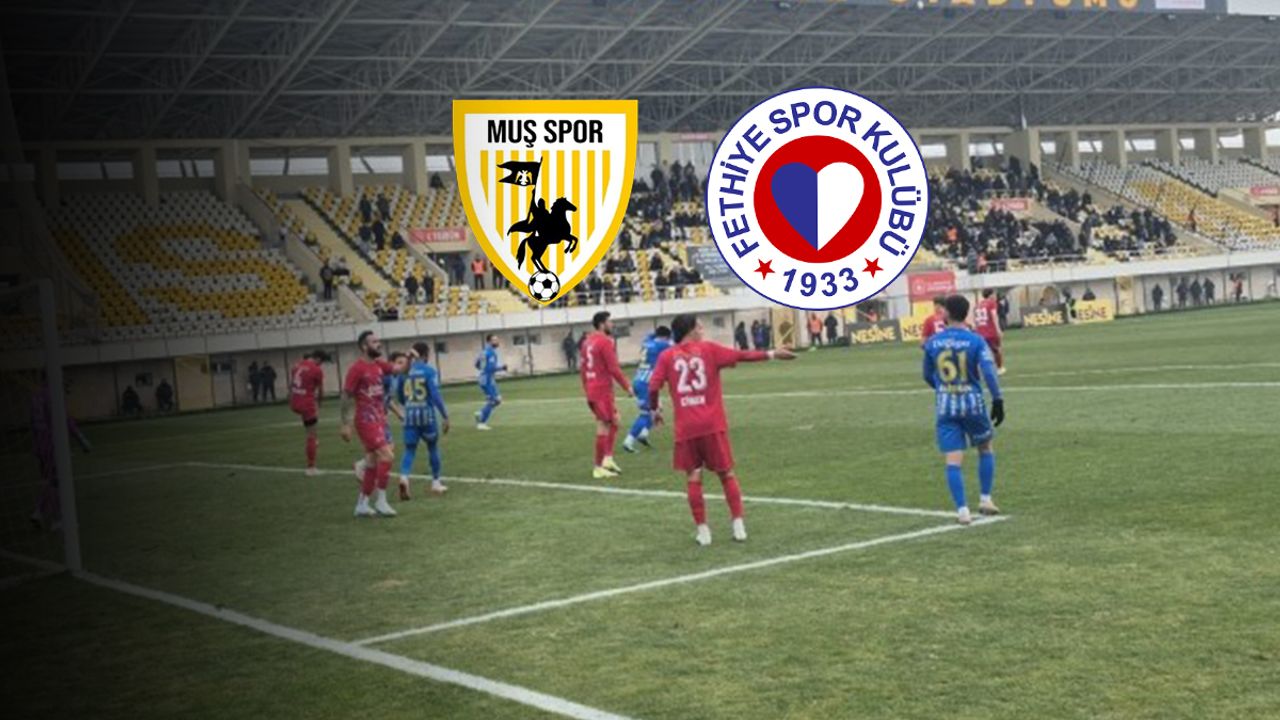 Fethiyespor maçında hata yapmadı: Muşspor’dan puan cetvelini sarsan galibiyet