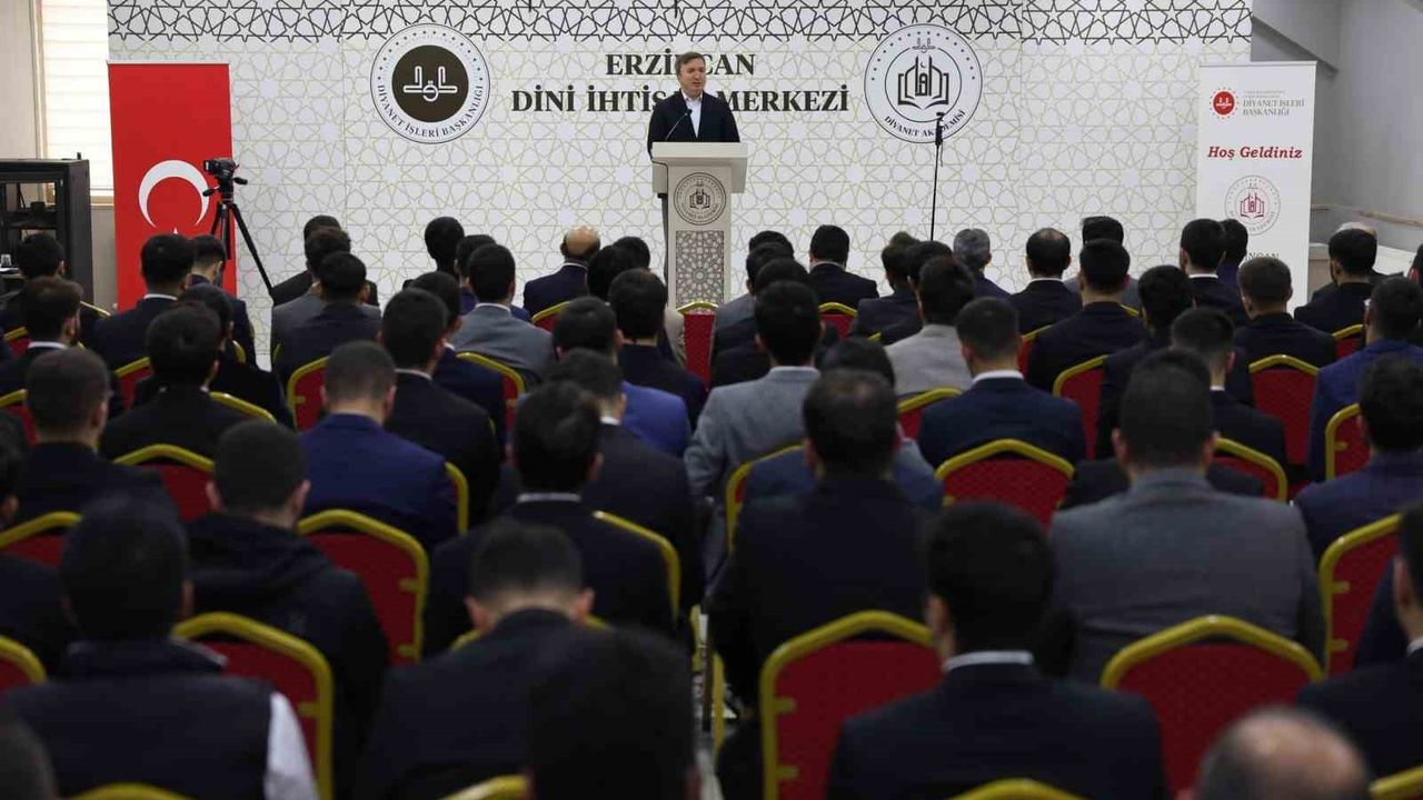 Erzincan’da imam adaylarına ‘merhamet’ vurgusu