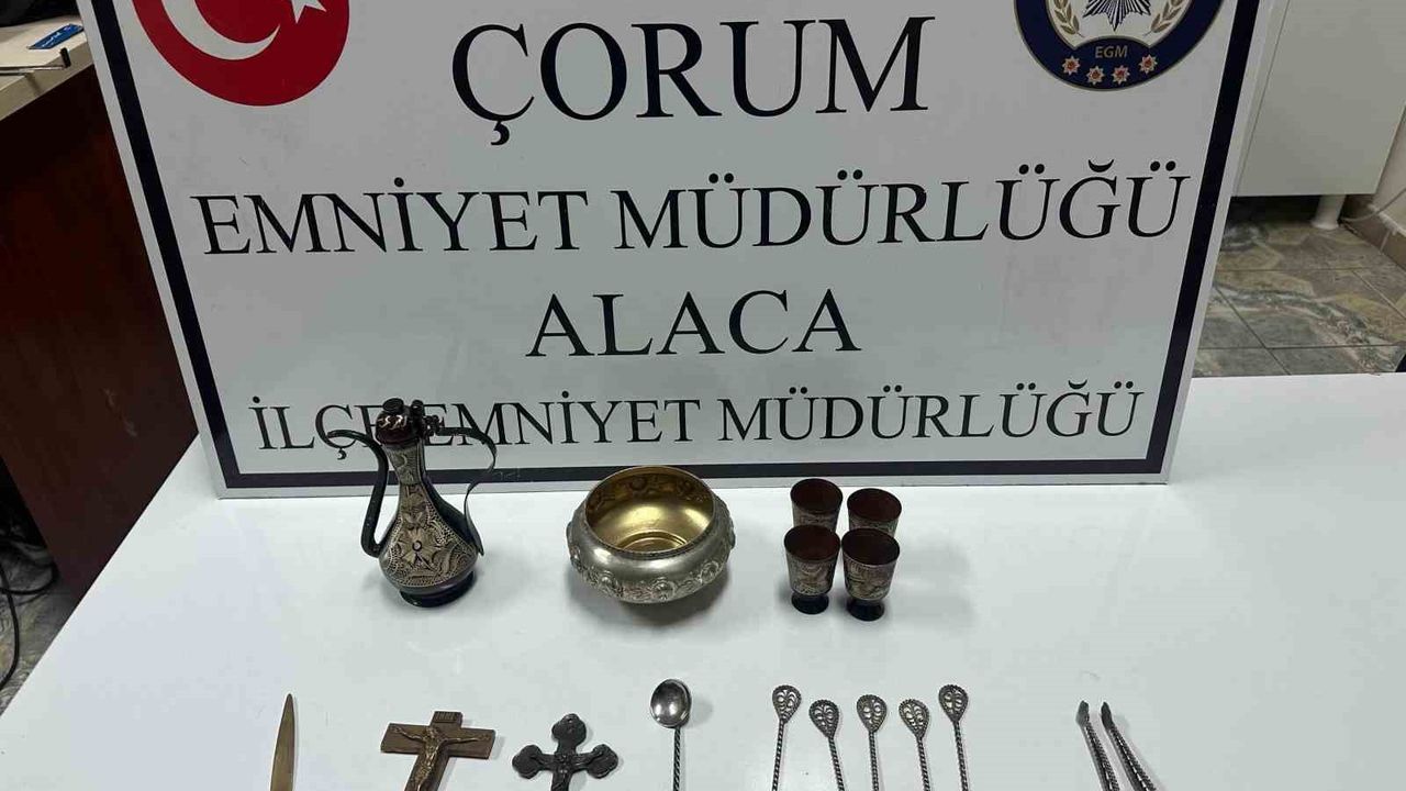 Tarihi eser operasyonu: 1 gözaltı