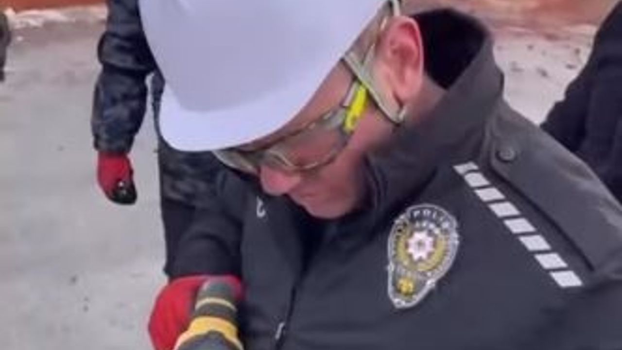 Çevik kuvvet polisine ‘’Enkazda Arama ve Kurtarma Temel Eğitimi’’