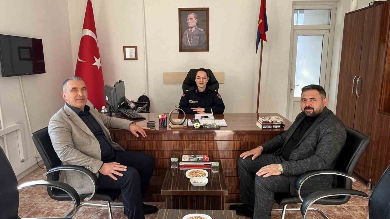 Çamardı İlçe Jandarma Komutanı Teğmen Beyza Yavuz görevine başladı